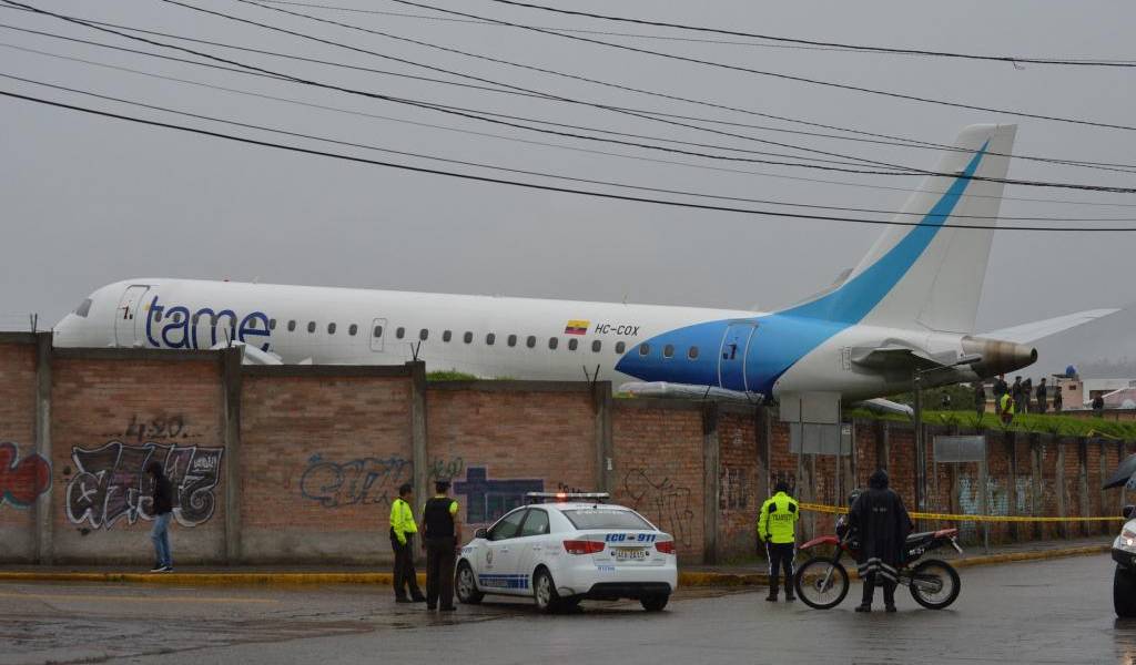 Aeropuerto de Cuenca permanecerá cerrado por 36 horas