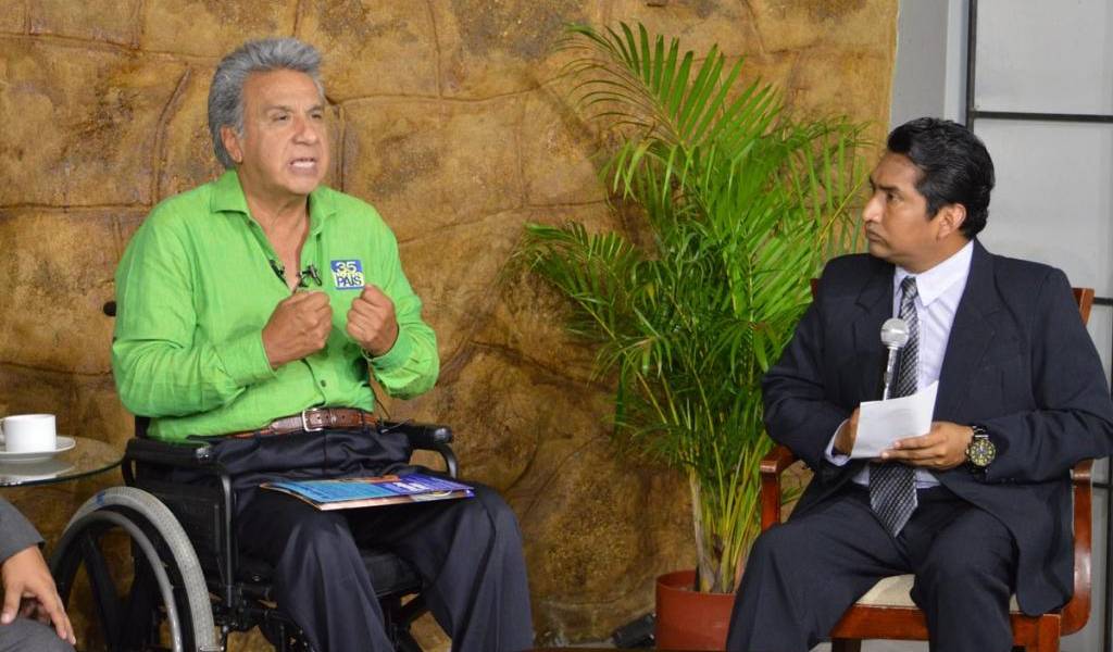 Moreno rechaza en Santa Elena informe de lavado de activos que involucra a Ecuador