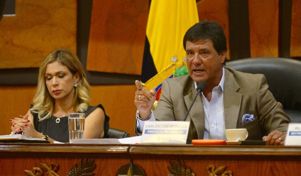 Presupuesto comprometido en Guayas, según Morales