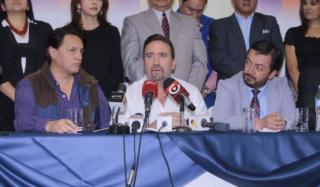 Fabricio Villamar reemplazará a Villavicencio como candidato por CREO