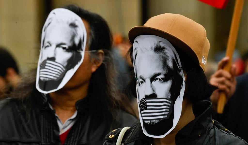 Julian Assange se niega a ser extraditado a EEUU