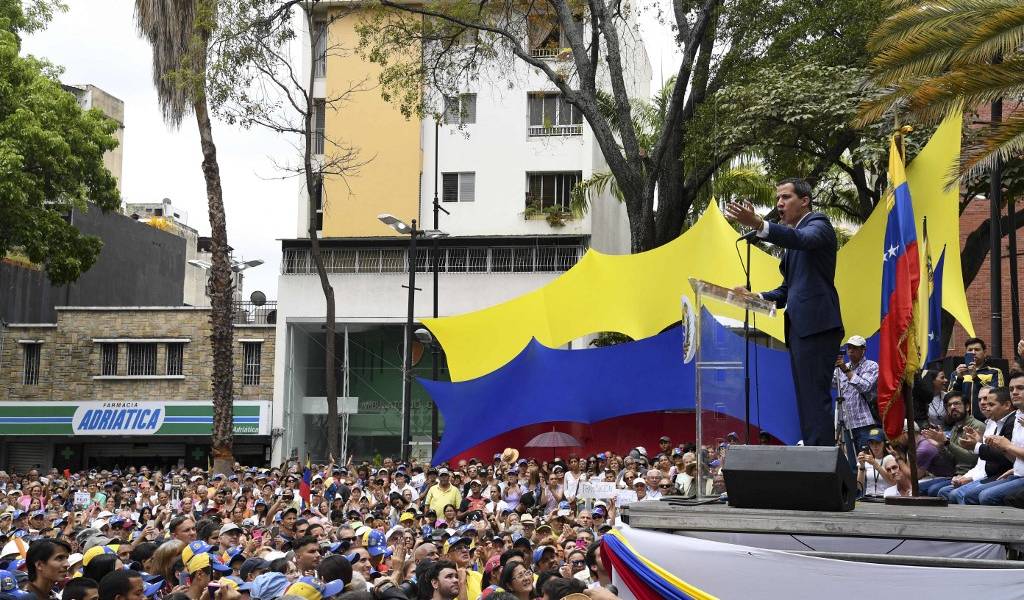 Juan Guaidó convoca marcha el 1 de mayo