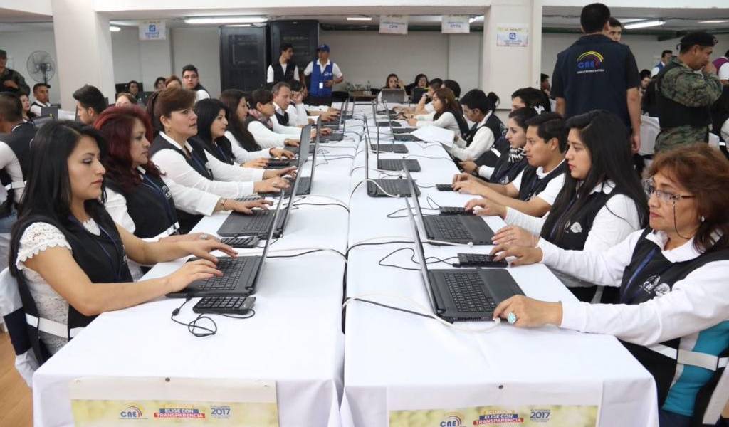 CNE realiza simulacro nacional con miras a las elecciones del 2 de abril