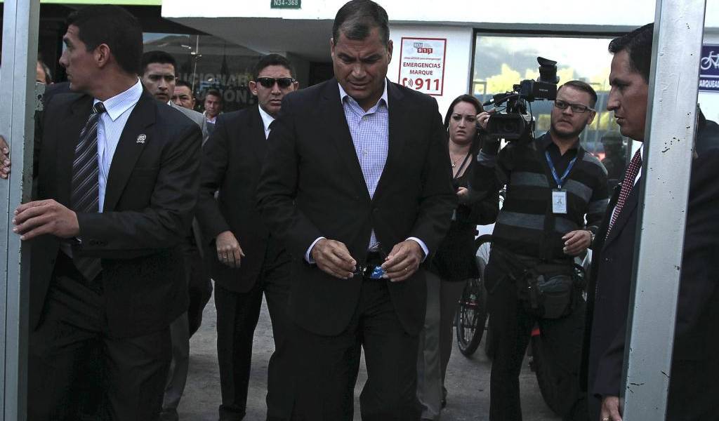 Correa: “Nunca lo he visto tan descompuesto a Nebot”