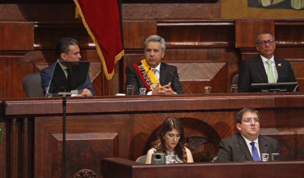 Presidente Lenín Moreno asegura que nada se hará &quot;sobre los ciudadanos sin los ciudadanos&quot;