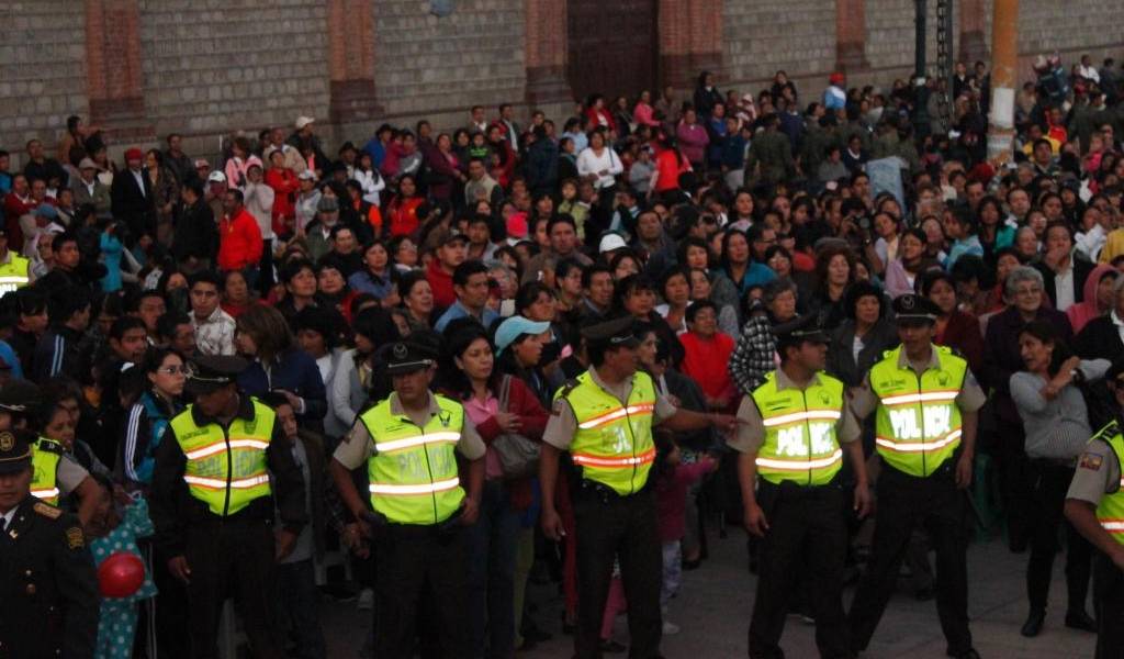 Se realizó la Procesión del Señor del Buen Suceso en Riobamba
