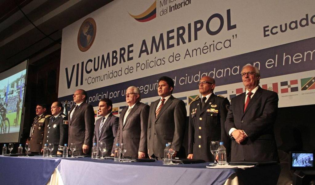 Jefes policiales de América, interesados en Sistema de Seguridad de Ecuador