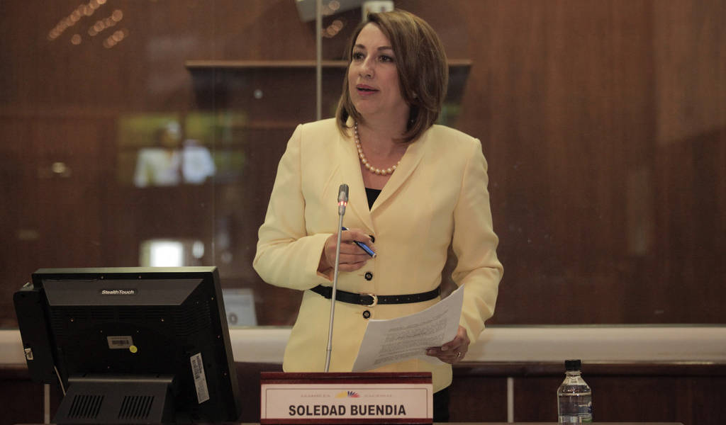 Soledad Buendía preside comisión legislativa tras salida de asambleístas