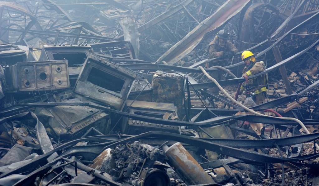 Millonarias pérdidas dejó el incendio en bodegas de firma comercial