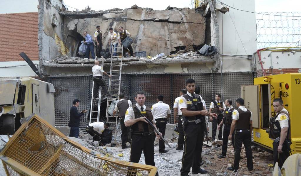 12 detenidos y 4 muertos por asalto a compañía de valores en Paraguay