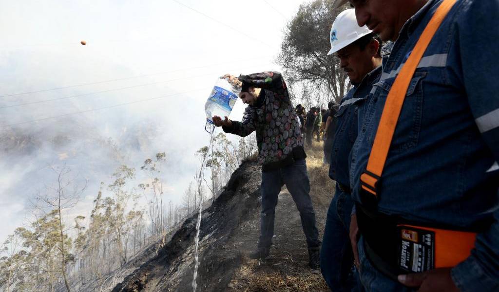 Quito, declarada en emergencia por incendios