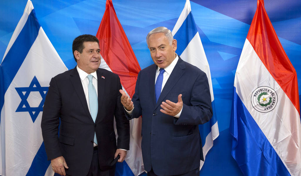 Paraguay, tercer país en reconocer a Jerusalén como capital de Israel