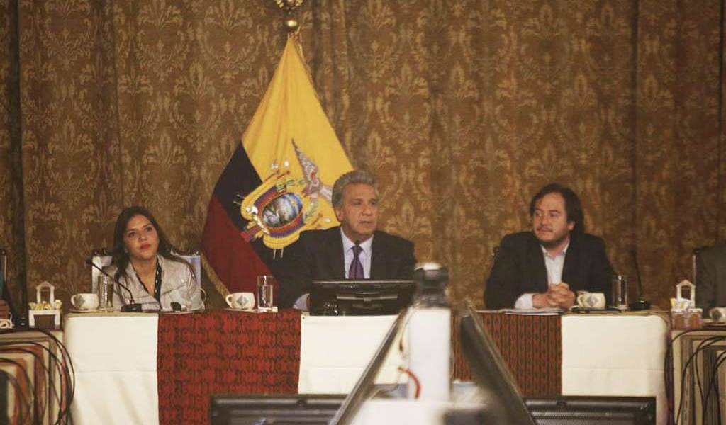 Presidente Moreno habló de envío de terna para vicepresidente sin precisar fecha