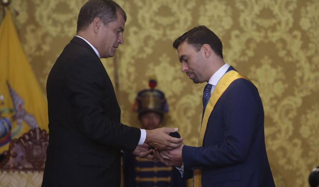 Juan Pablo Pozo recibió la Orden al Mérito de manos del presidente Rafael Correa