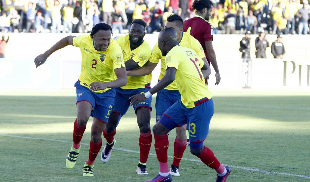 Ecuador vence a Venezuela y termina el año en zona de clasificación al Mundial