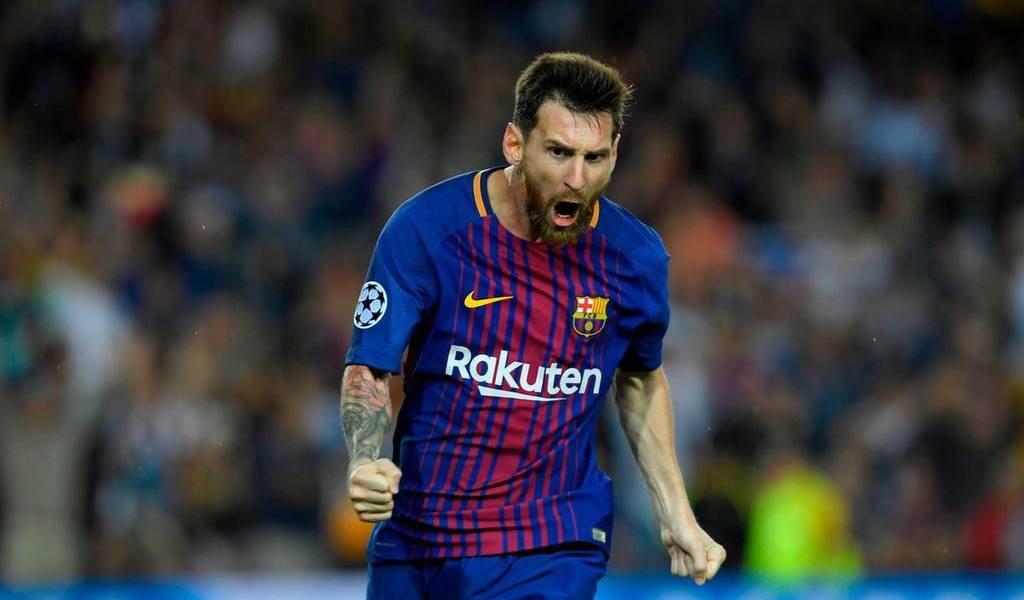 Lionel Messi le marca por primera vez a Buffon