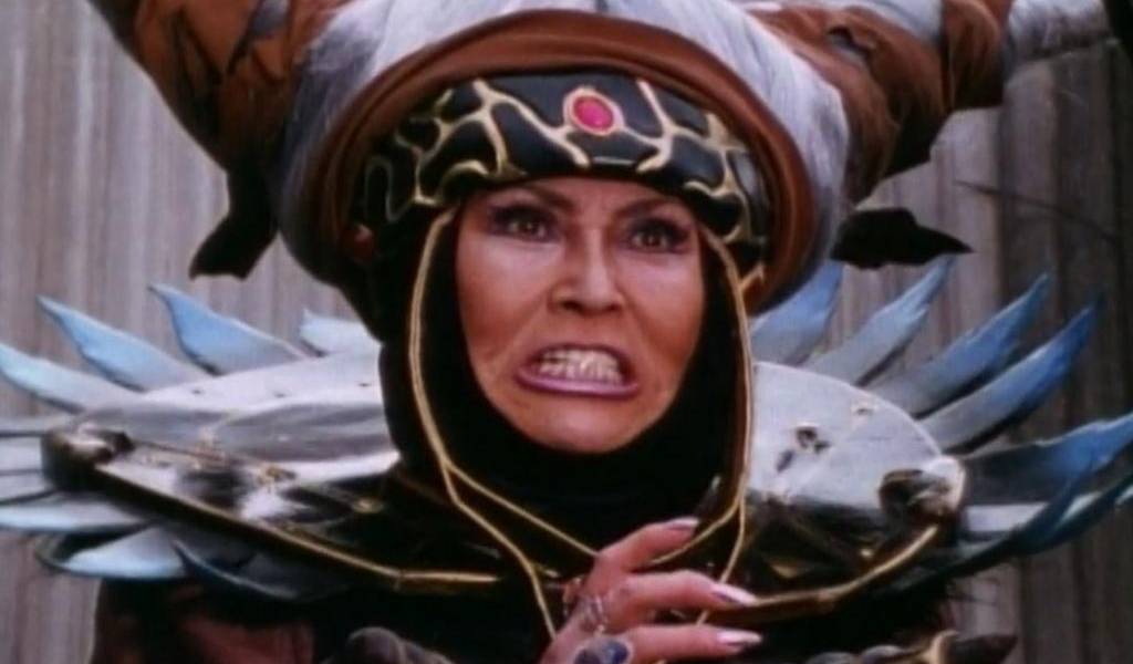 Así luce hoy Rita Repulsa, la malvada enemiga de los Power Rangers