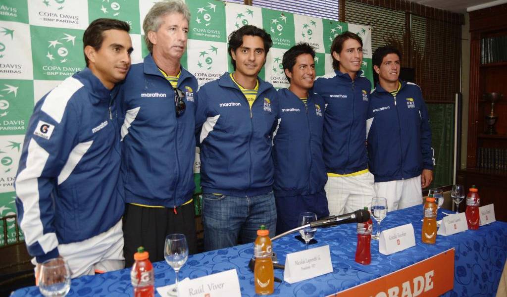 Ecuador y Brasil se alistan para serie Copa Davis