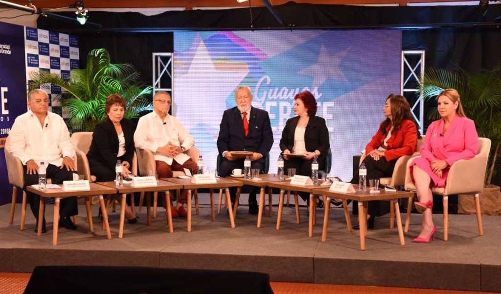 Aspirantes a la prefectura de Guayas debatieron sus propuestas