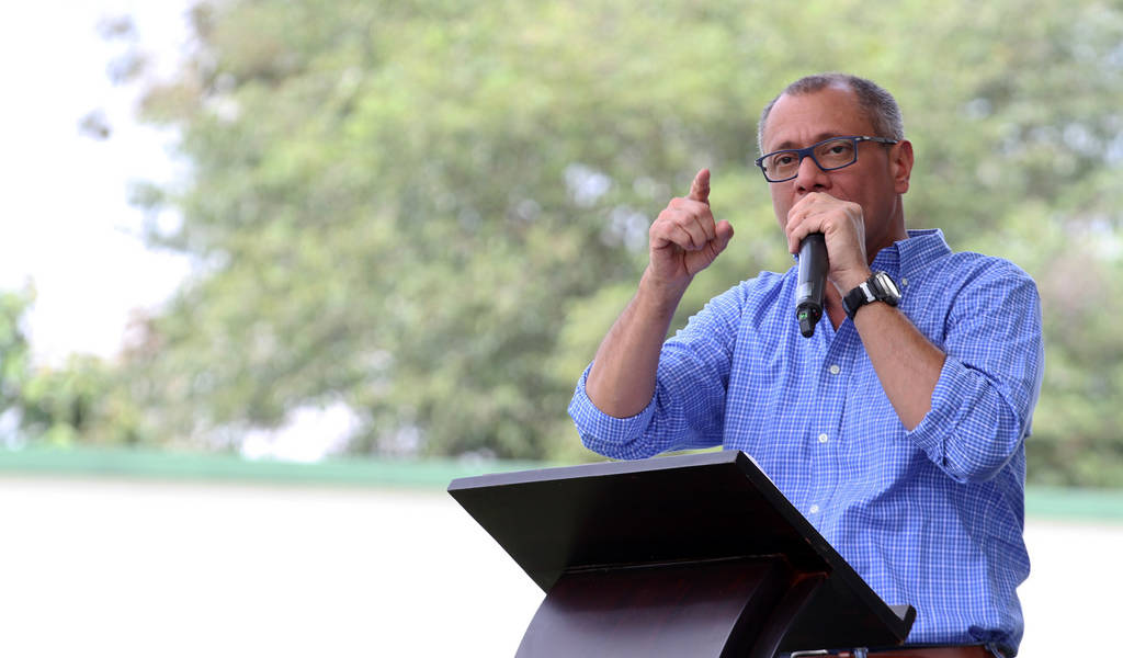 Vicepresidente Glas aclara a Lenín Moreno relación con Bucaram y deuda pública