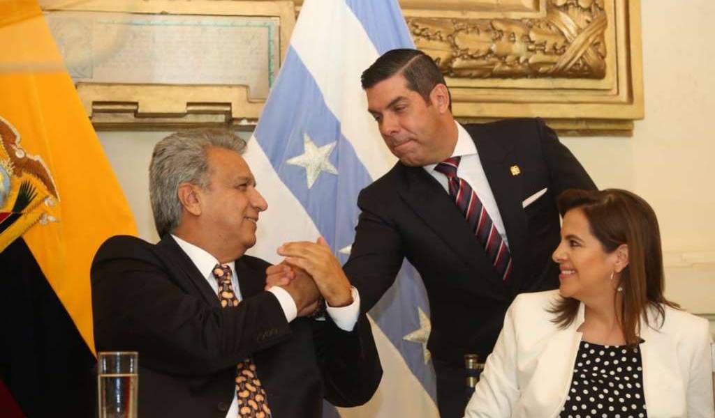 Presidente Moreno posesiona a Raúl Ledesma como gobernador de Guayas