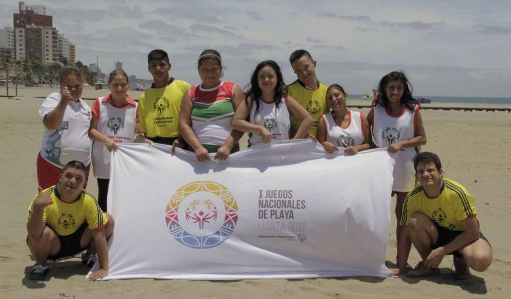 Los Juegos de Playa de Olimpiadas Especiales se realizarán en Manta