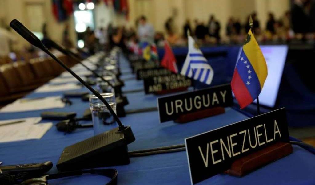 7 países plantean suspensión de Venezuela de OEA