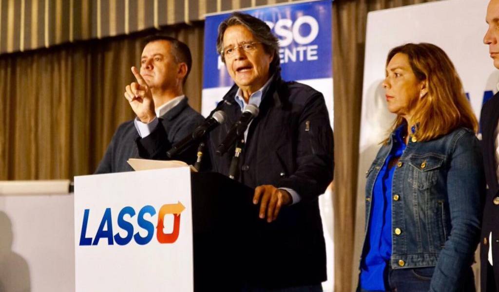 Guillermo Lasso no acudirá a recuento parcial de votos y lo calificó de &quot;show&quot;