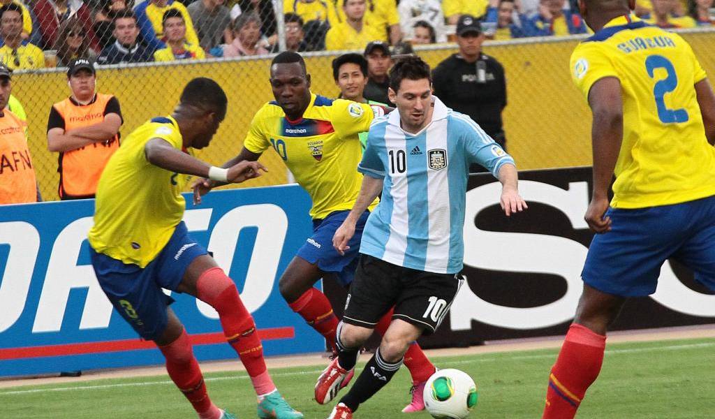 Ecuador y Argentina un enfrentamiento con mucha historia para ambas selecciones
