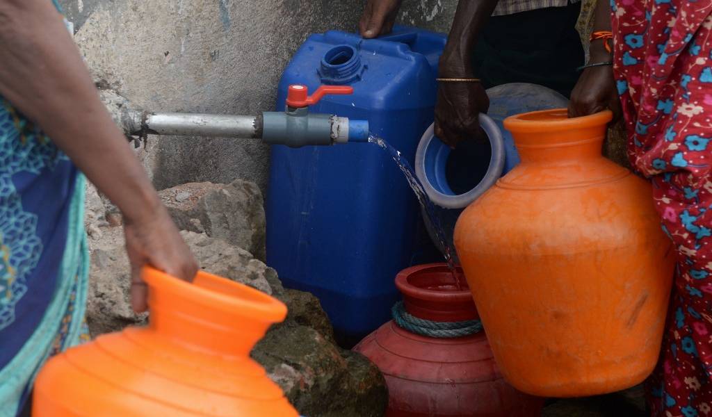 Peleas por agua en la ciudad india de Chennai