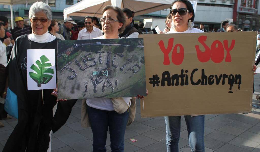 El Día Anti-Chevron también se vivió en Quito