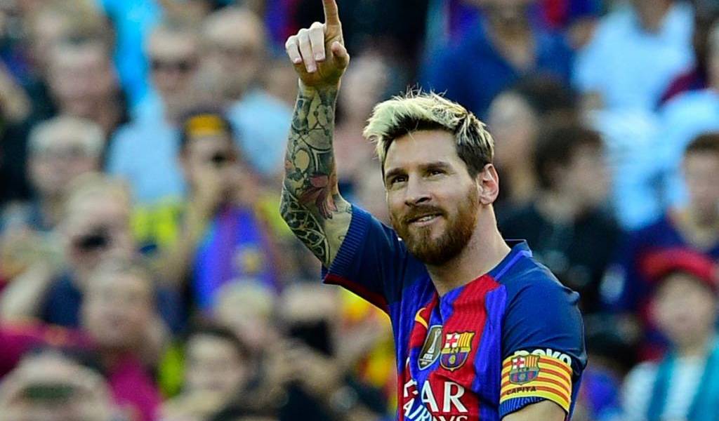Messi regresa a las canchas y anota en goleada del FC Barcelona