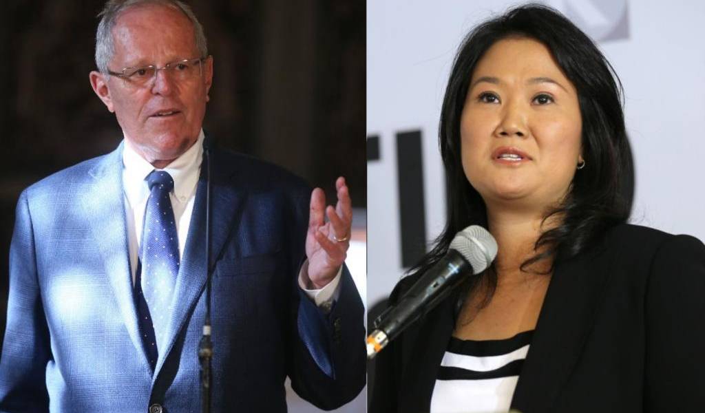 Fujimori y Kucyznski intercambiaron acusaciones en tenso debate electoral