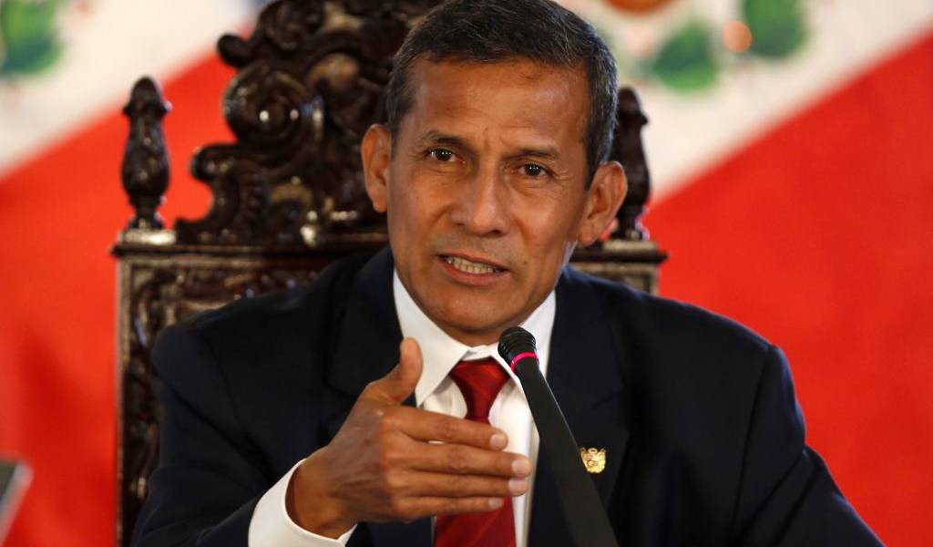 Expresidente Humala deberá pedir autorización judicial si quiere salir de Perú