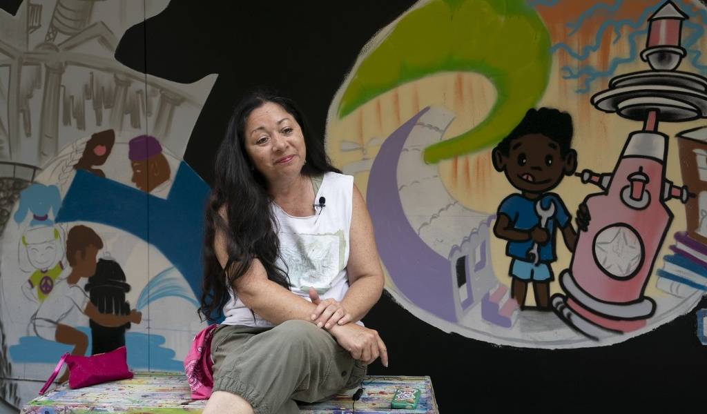 Ecuatoriana, Lady Pink, de grafitera en NY a artista