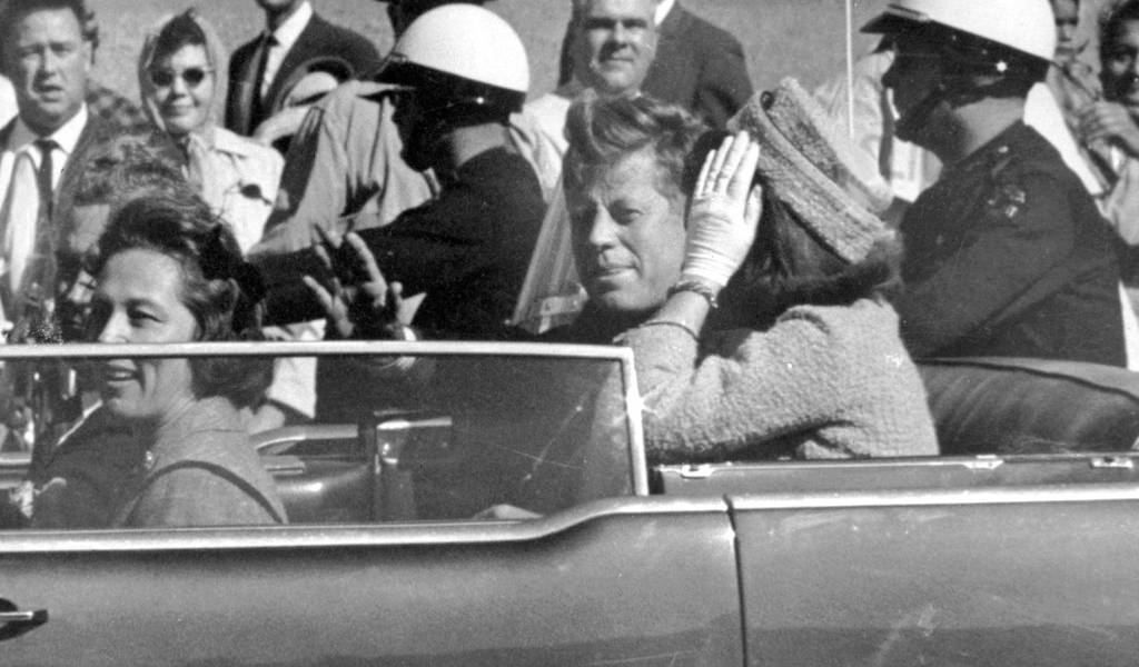 Conmemoran 54 años del asesinato de John F. Kennedy