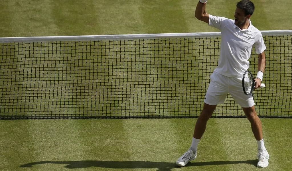 Novak Djokovic jugará su sexta final de Wimbledon