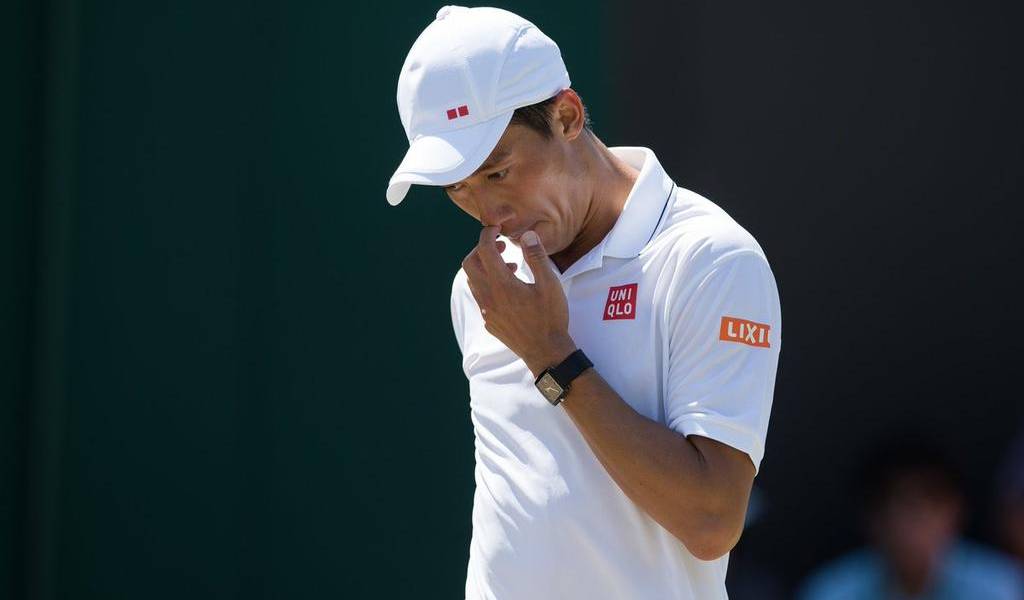 Kei Nishikori le dice adiós al tercer Grand Slam de la temporada