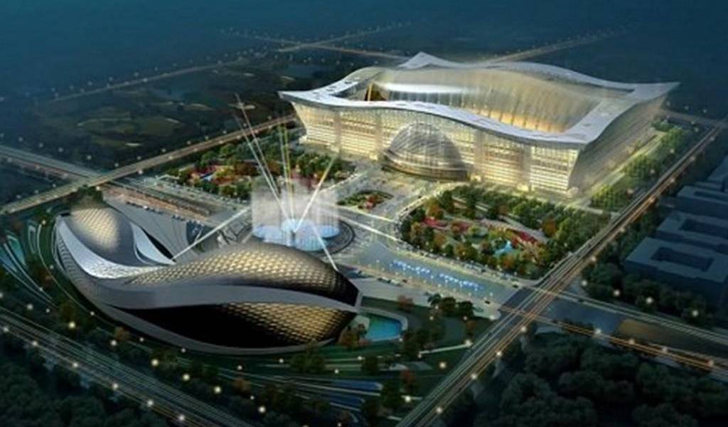 Así es el Global Center, el edificio más grande del mundo en China