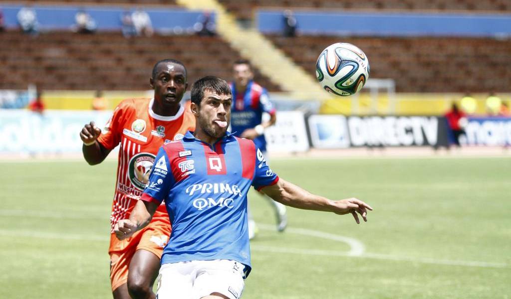 Deportivo Quito derrotó por la mínima al Muschuc Runa