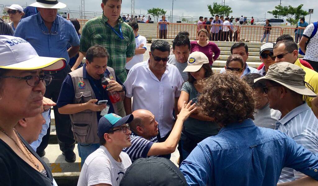 Parque Samanes se pone a punto para último enlace ciudadano de Rafael Correa