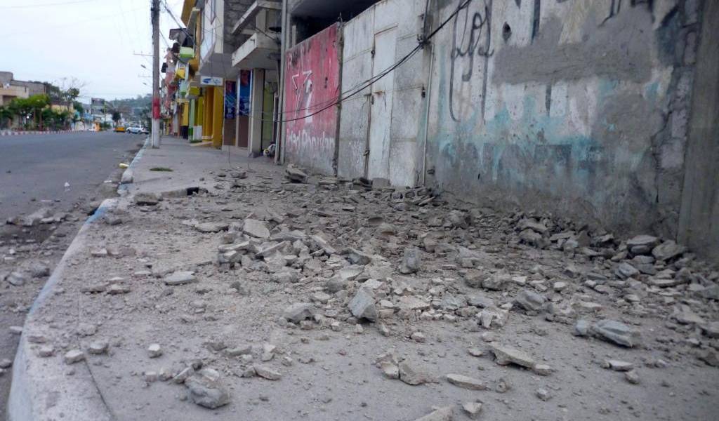 Casi 3.000 réplicas del terremoto del 16 de abril contabiliza el Instituto Geofísico