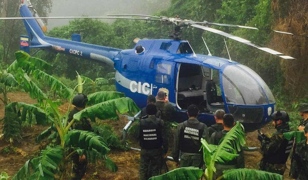 Hallan en Venezuela helicóptero implicado en supuesto ataque con granadas