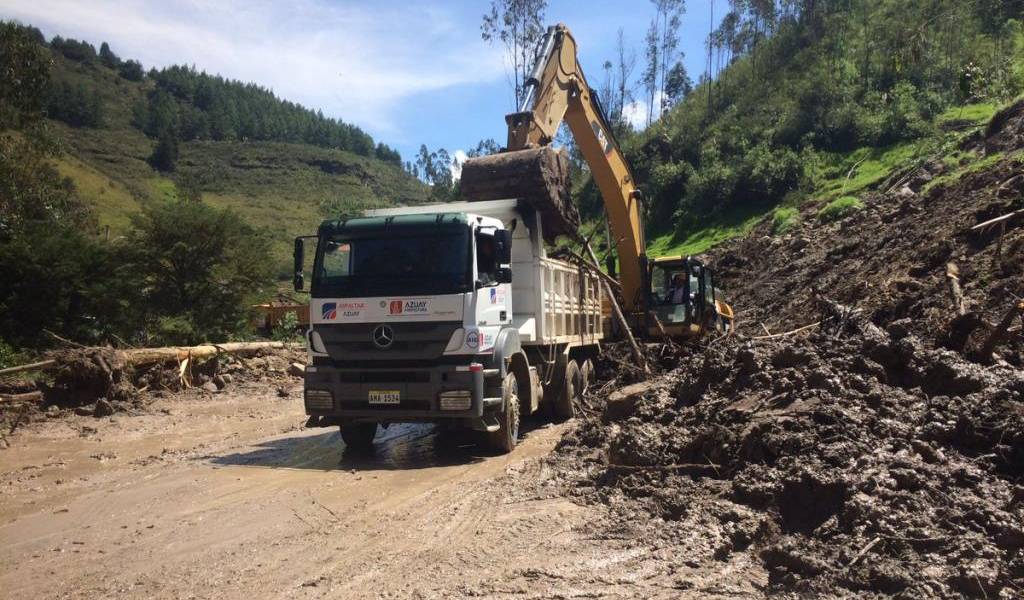 Fuerte invierno ocasiona deslaves e inundaciones en zonas rurales de Cuenca