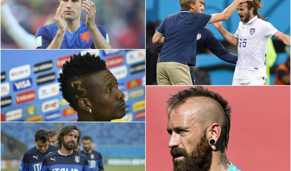 Barbas, afros y tatuajes marcan la tendencia en el Mundial Brasil 2014