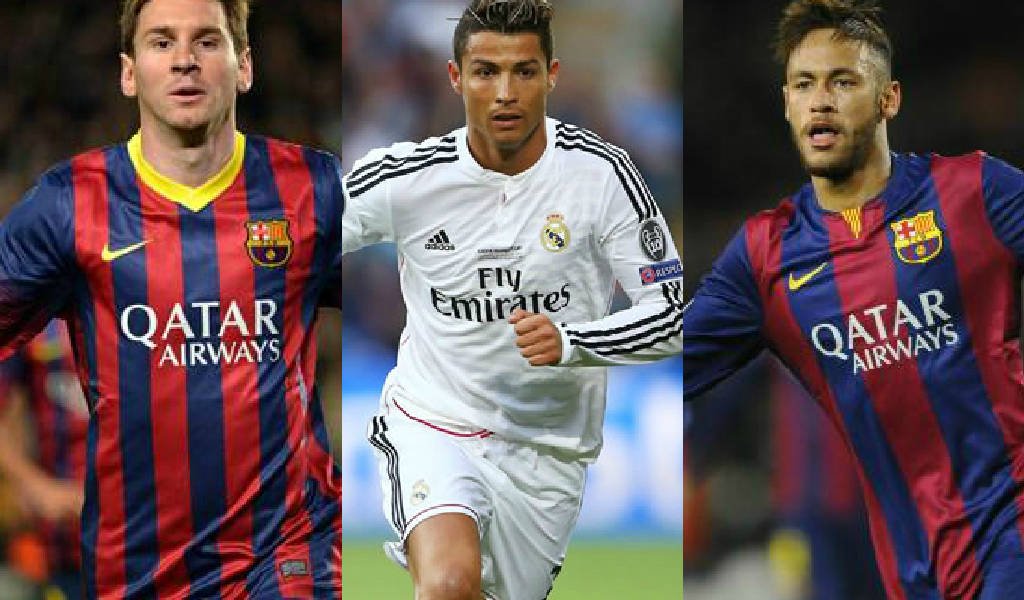 Messi, Cristiano y Neymar, candidatos al mejor gol de la UEFA