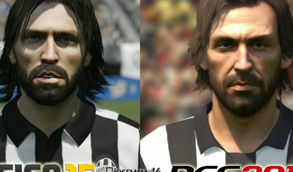 ¿FIFA 15 o PES?: Comparan los rostros de varios jugadores