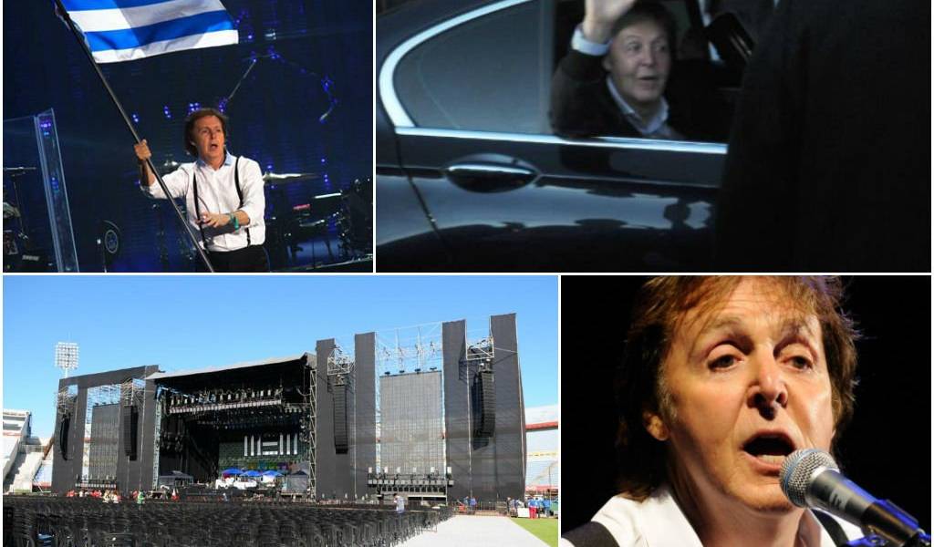 Uruguay recibe entusiasmado a Paul McCartney
