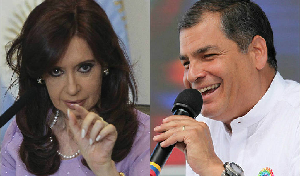 Correa reitera apoyo a Fernández ante &quot;nuevo intento de desestabilización&quot;