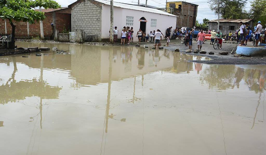 60 viviendas perjudicadas por inundaciones en San Vicente, Manabí